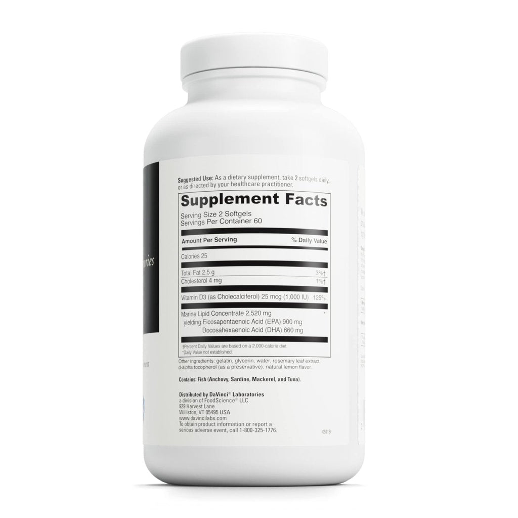 Davinci Labs Omega 3 HP-D 120sg