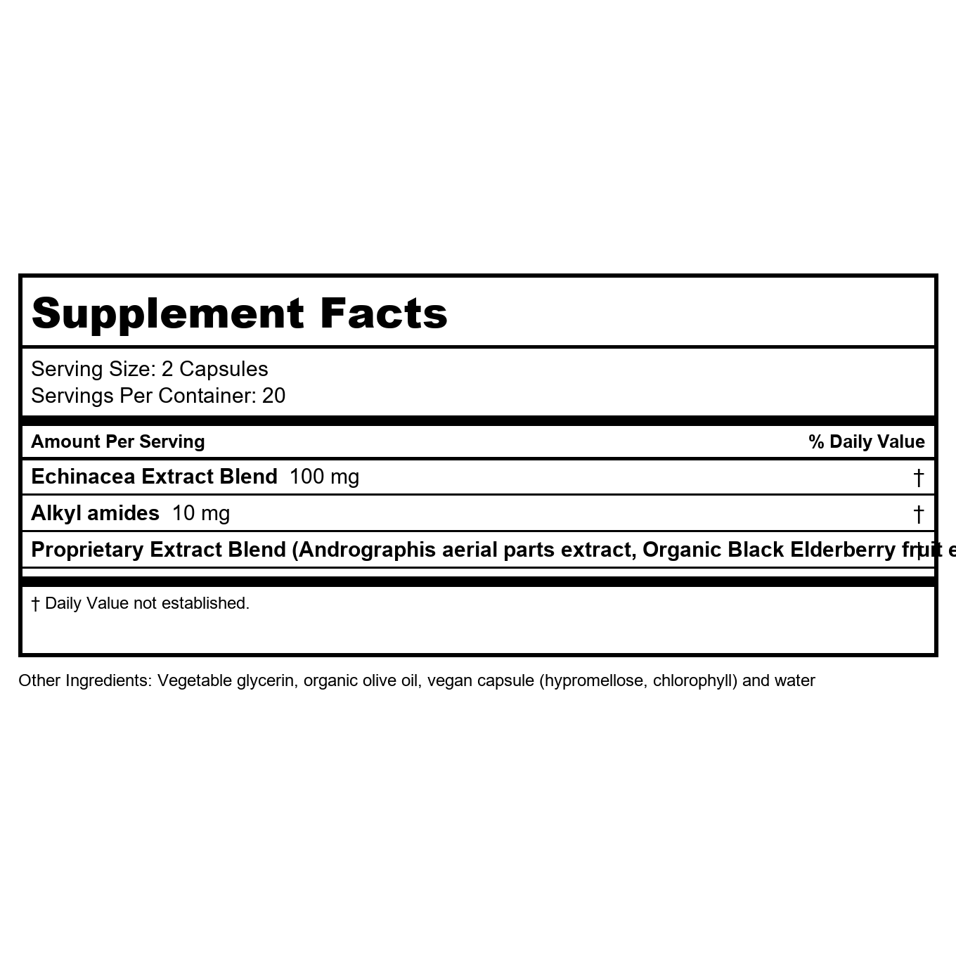 Gaia Herbs Immune Activator - 40 Vegan Liquid Phyto-Capsules (4-Day Supply)