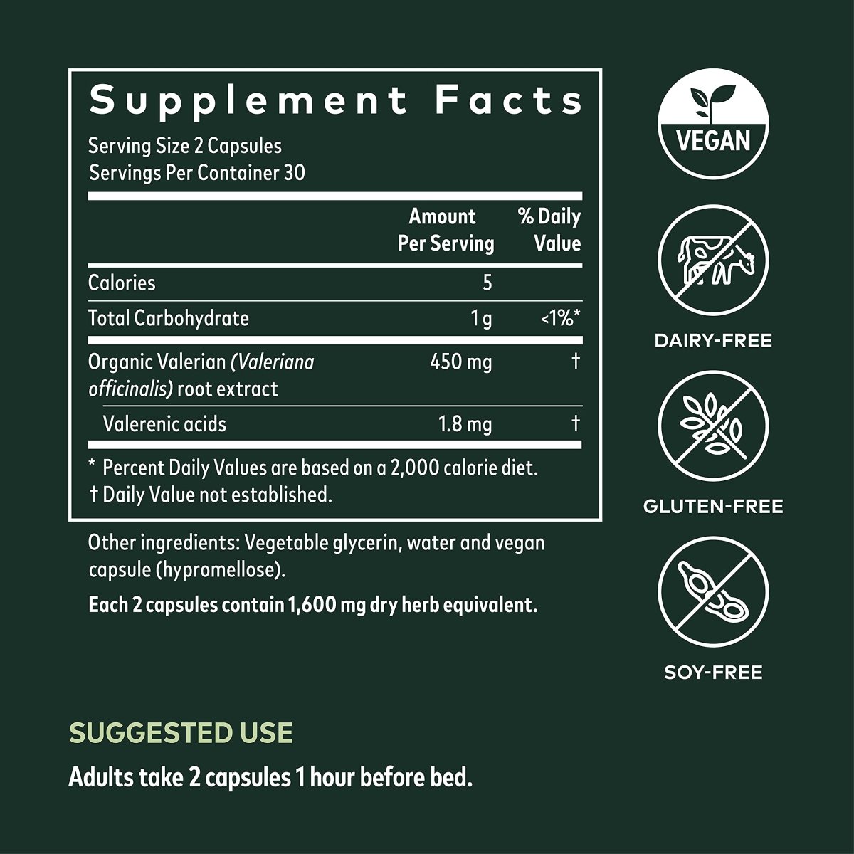 Gaia Herbs Valerian Root - 60 Vegan Liquid Phyto-Capsules (30-Day Supply)