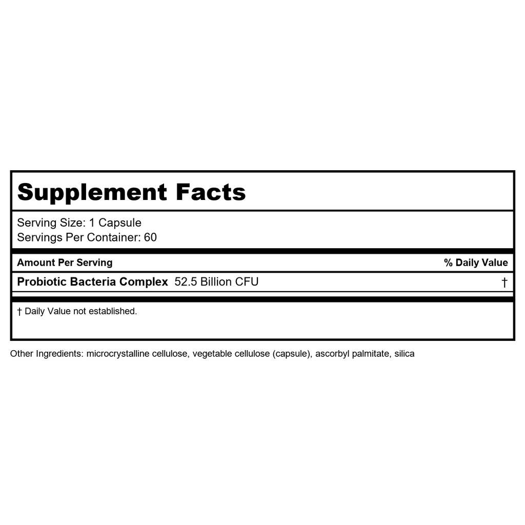 Davinci Laboratories Nondairy Probiotic 50 60 Veg Caps by Unknown