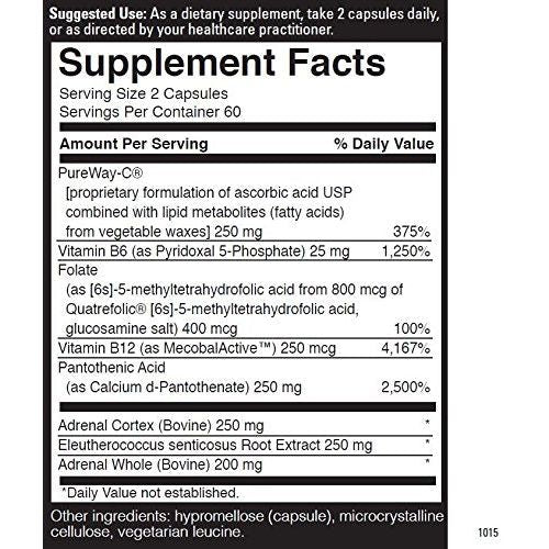 DaVinci Labs Adrenal Benefits, 120 Capsules