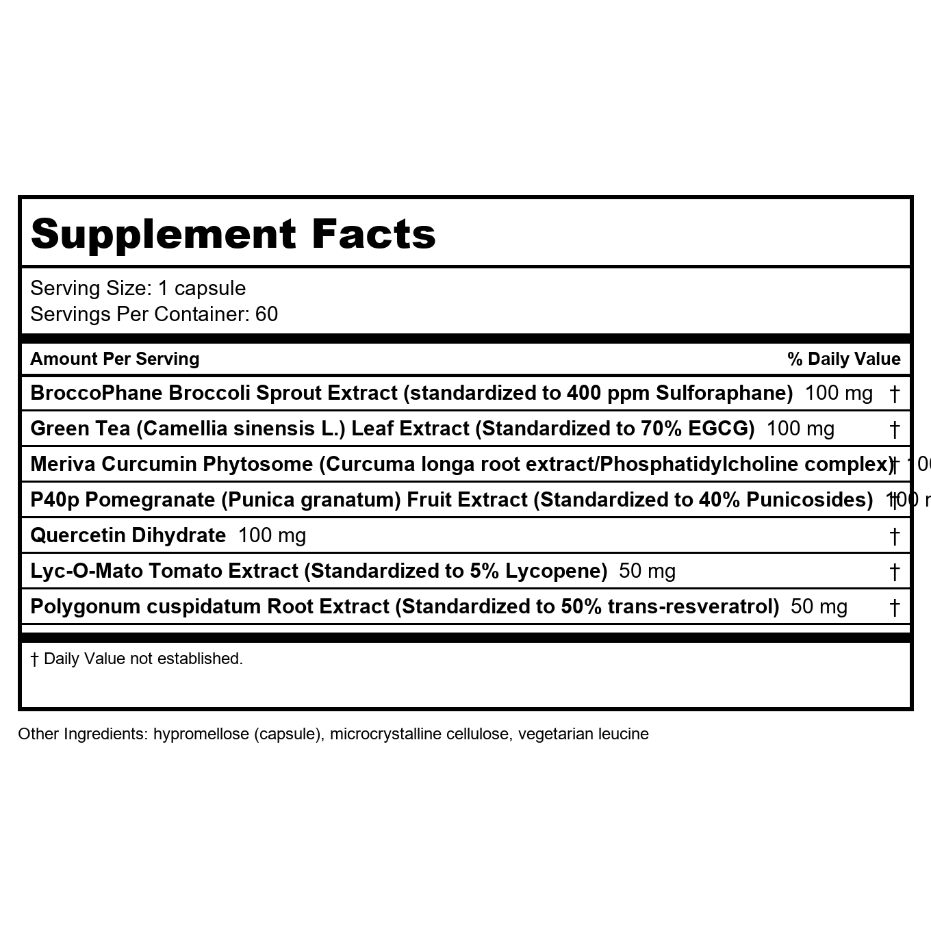 Davinci Labs Phyto Benefits 60 Capsules