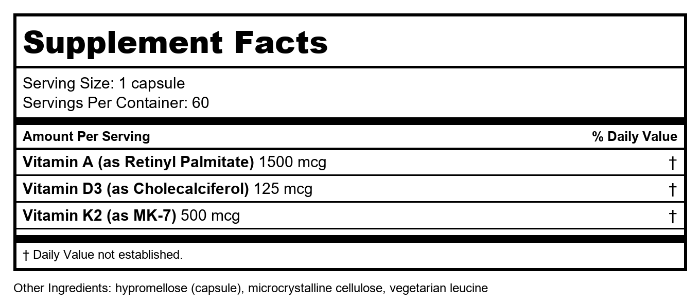 Davinci Labs A.D.K 60 Capsules by DaVinci
