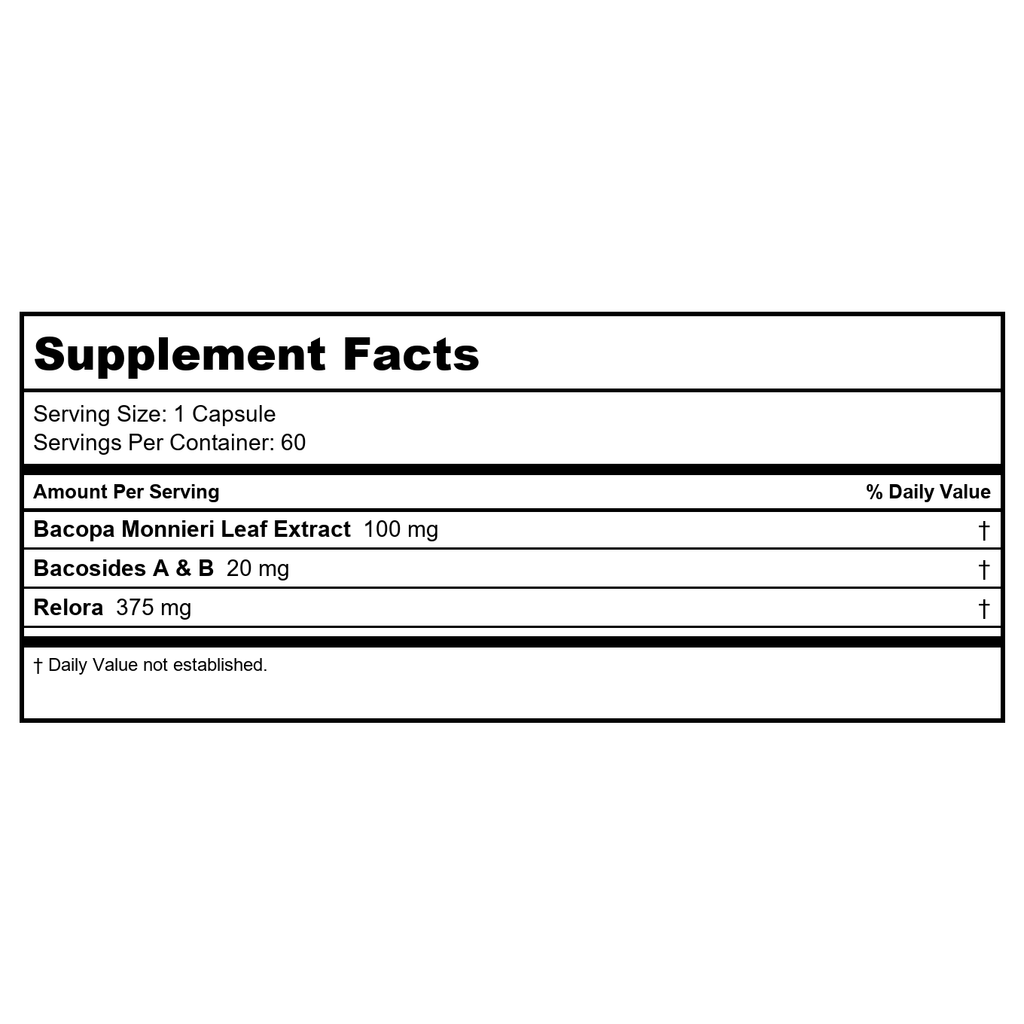 DaVinci Labs Relora With Bacopa, 60 Capsules