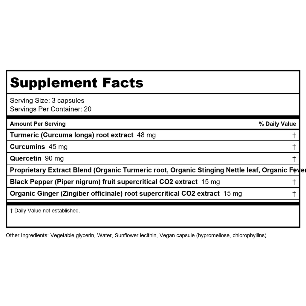 Gaia Herbs. Turmeric Supreme. Allergy. 60 Ct.