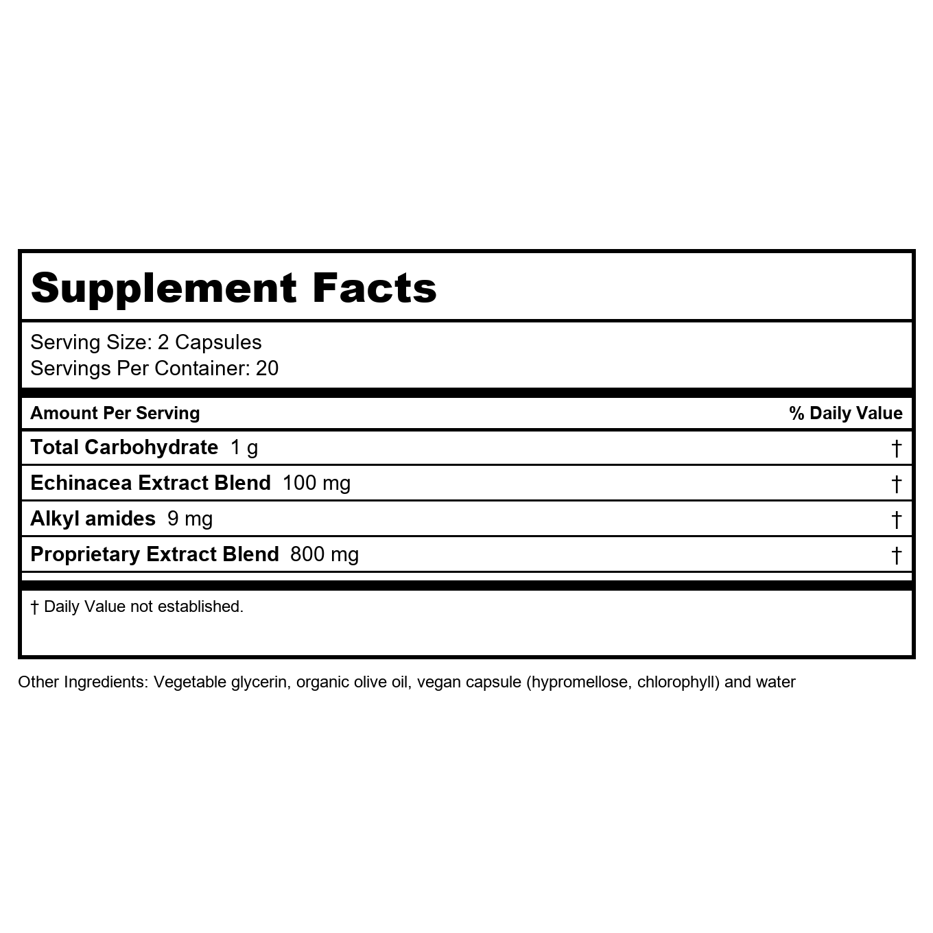Gaia Herbs Rapid Immune Response (Rx-A Defense) 40 Liquid Phyto-Caps (AKA Quick Defense [not-pro version])