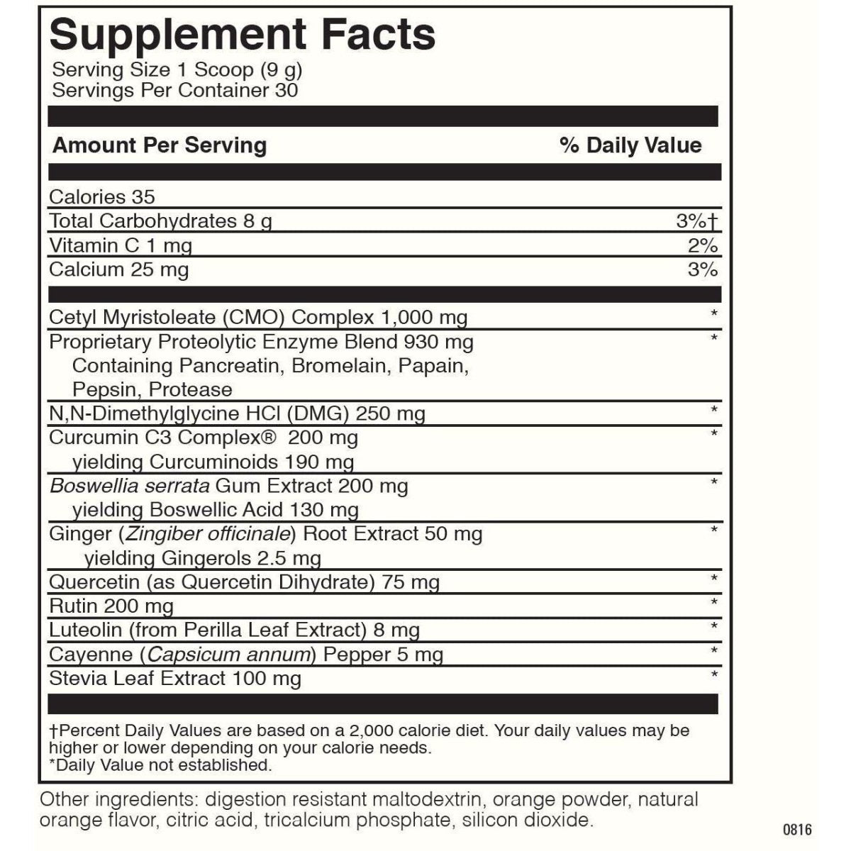 Davinci Labs ENZ-Flame 30 Servings