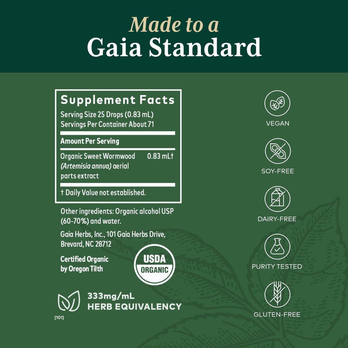 Gaia PRO Sweet Wormwood (COG)
