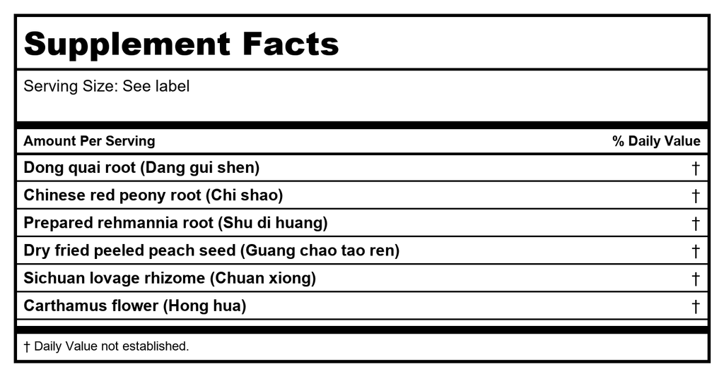 Kan Herb Traditionals Augmented Four Substances 300 Tablets