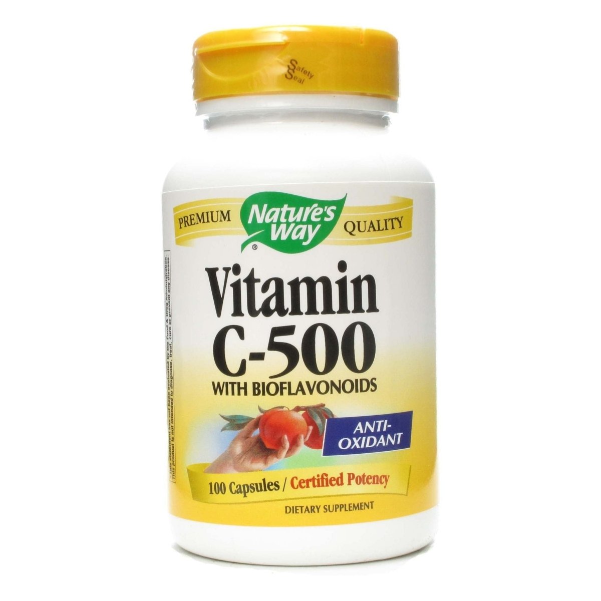 Nature'S Way Vit C 500 W/Bioflavs 100 Cap