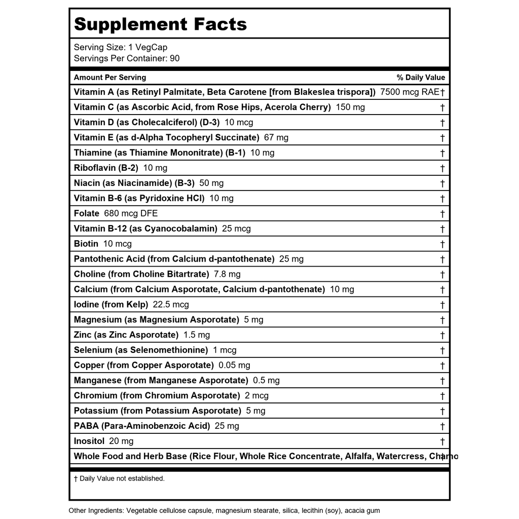 SOLARAY Once Daily High Energy Multivitamin 90 VegCaps  47306