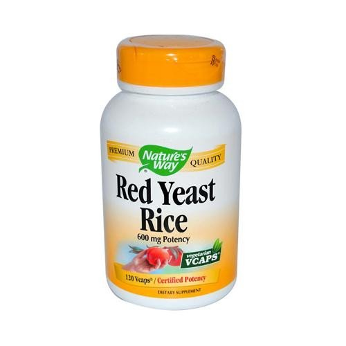 NATURE'S WAY RED RICE YEAST 120 VCAP