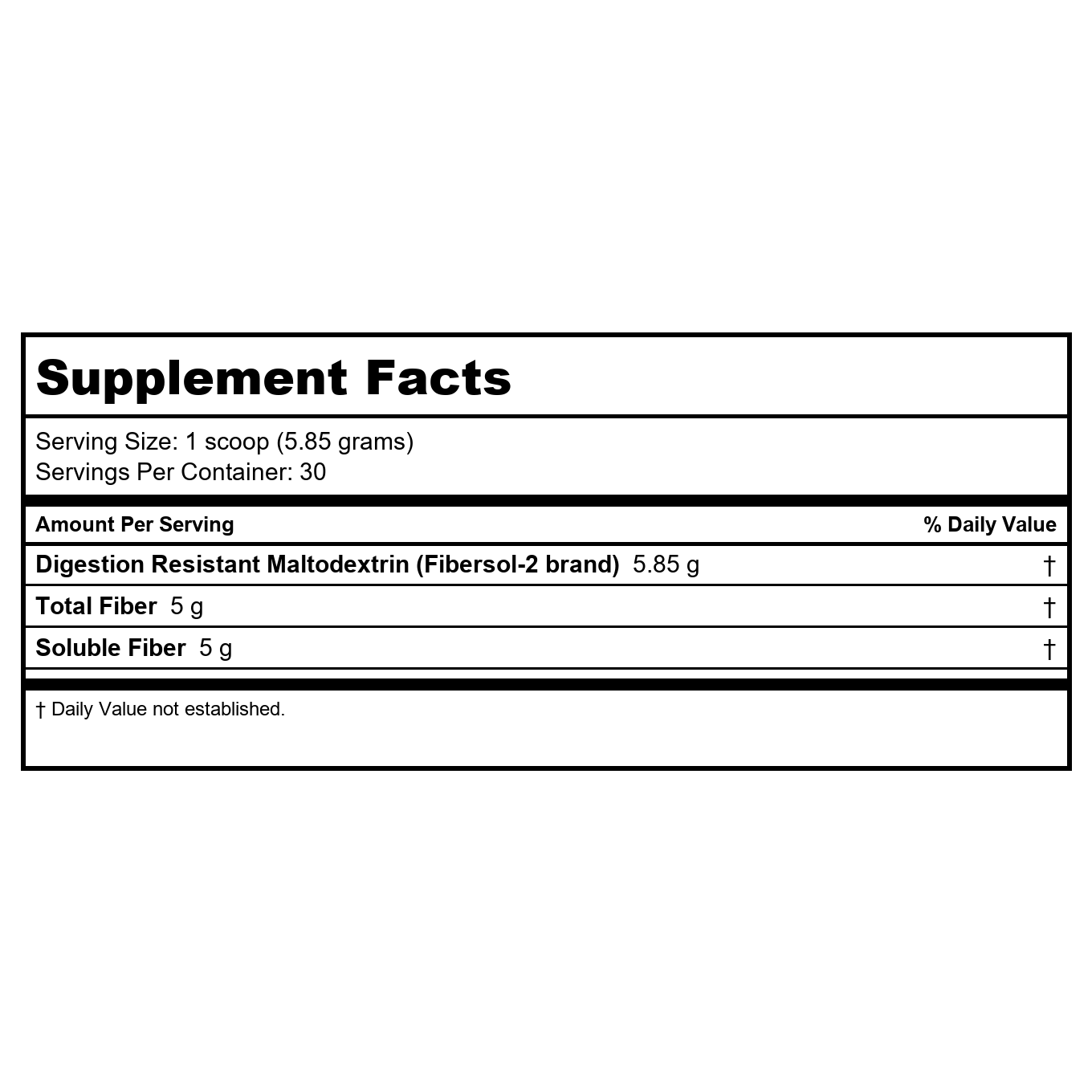 DaVinci Laboratories Clearly Fiber 5.82 oz (176 grams) Pwdr by Unknown