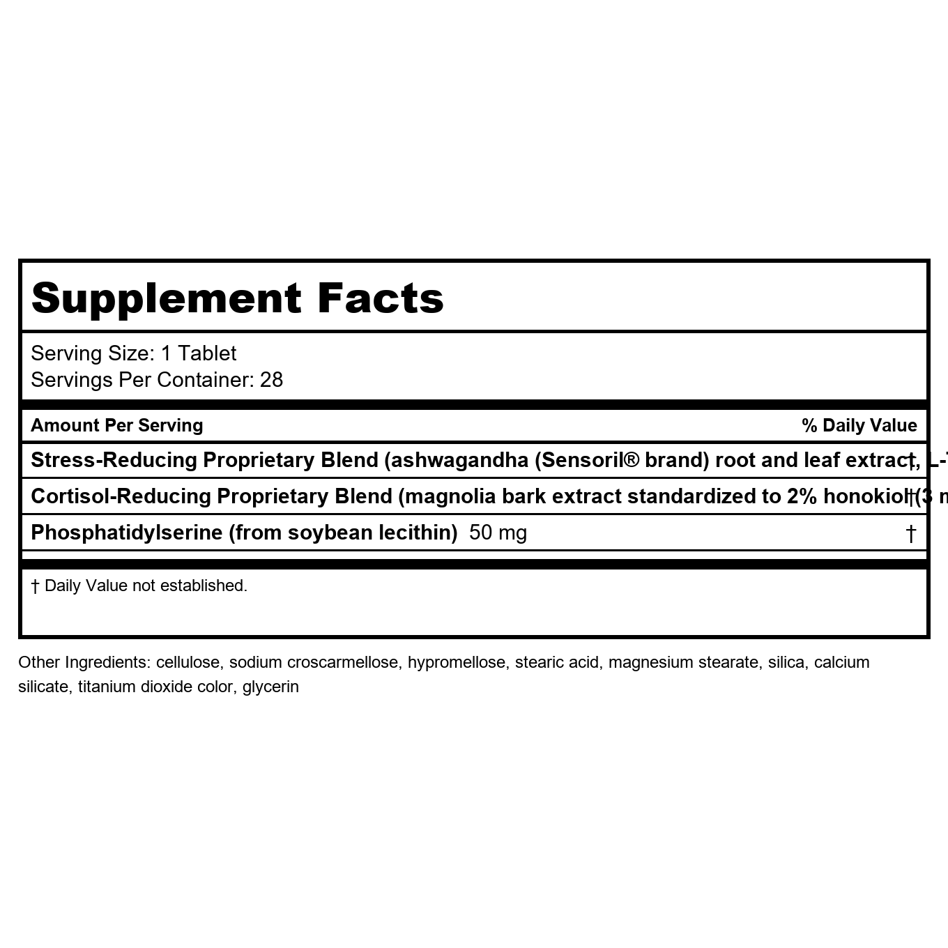 Nature's Way Sleep Tonight - Stress-Reducing Formula - 28 Tablets