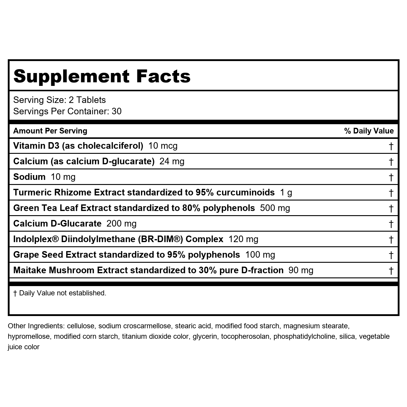 Nature's Way Protective Breast Formula
