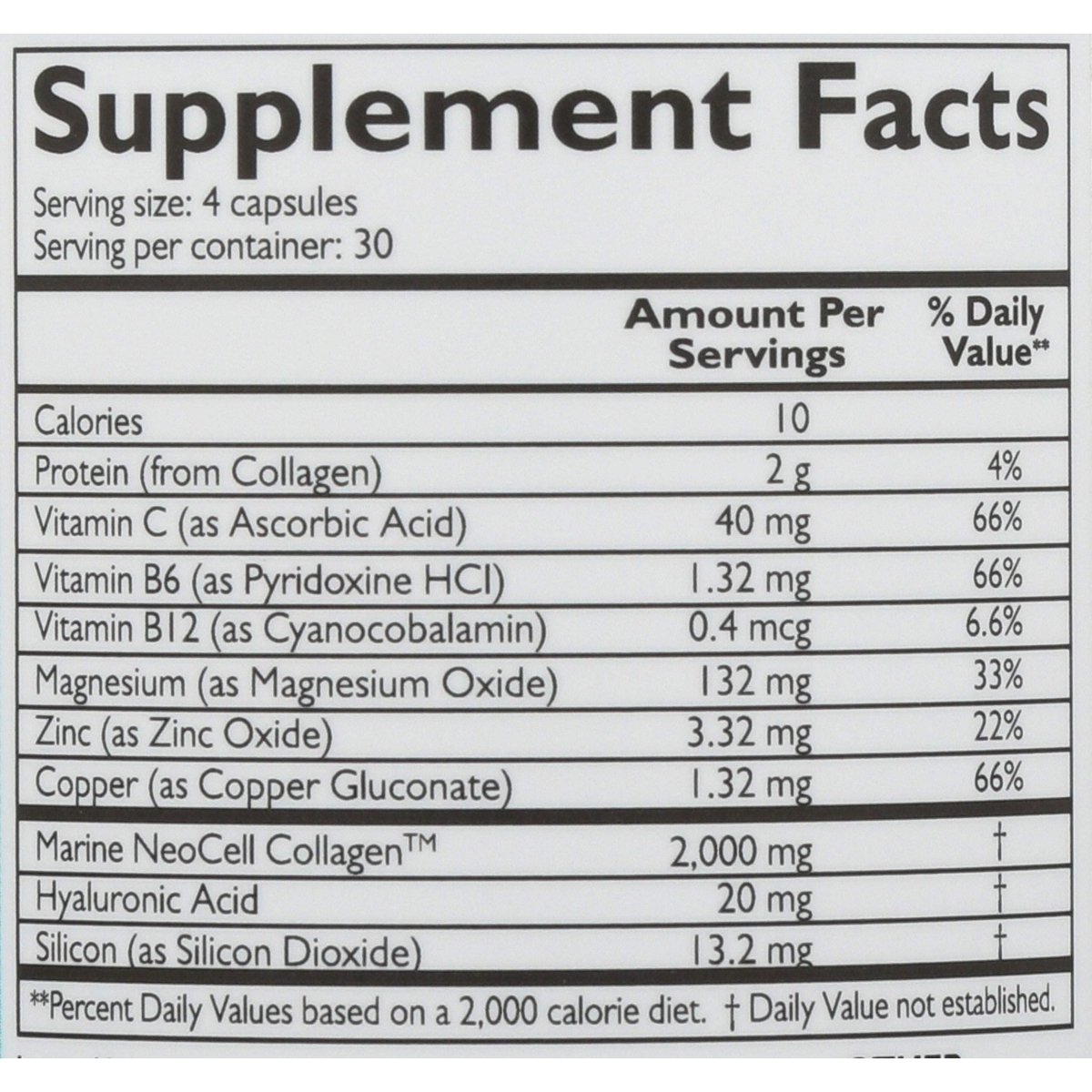 Neocell Fish Collagen Plus - 120 Capsules for Skin and Joint Support