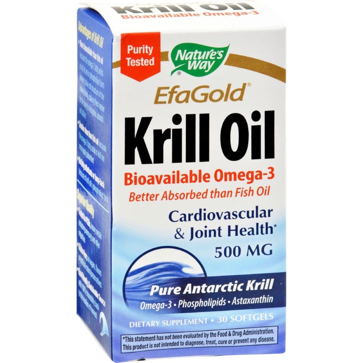Nature'S Way Krill Oil 500 Mg 30 Sgel