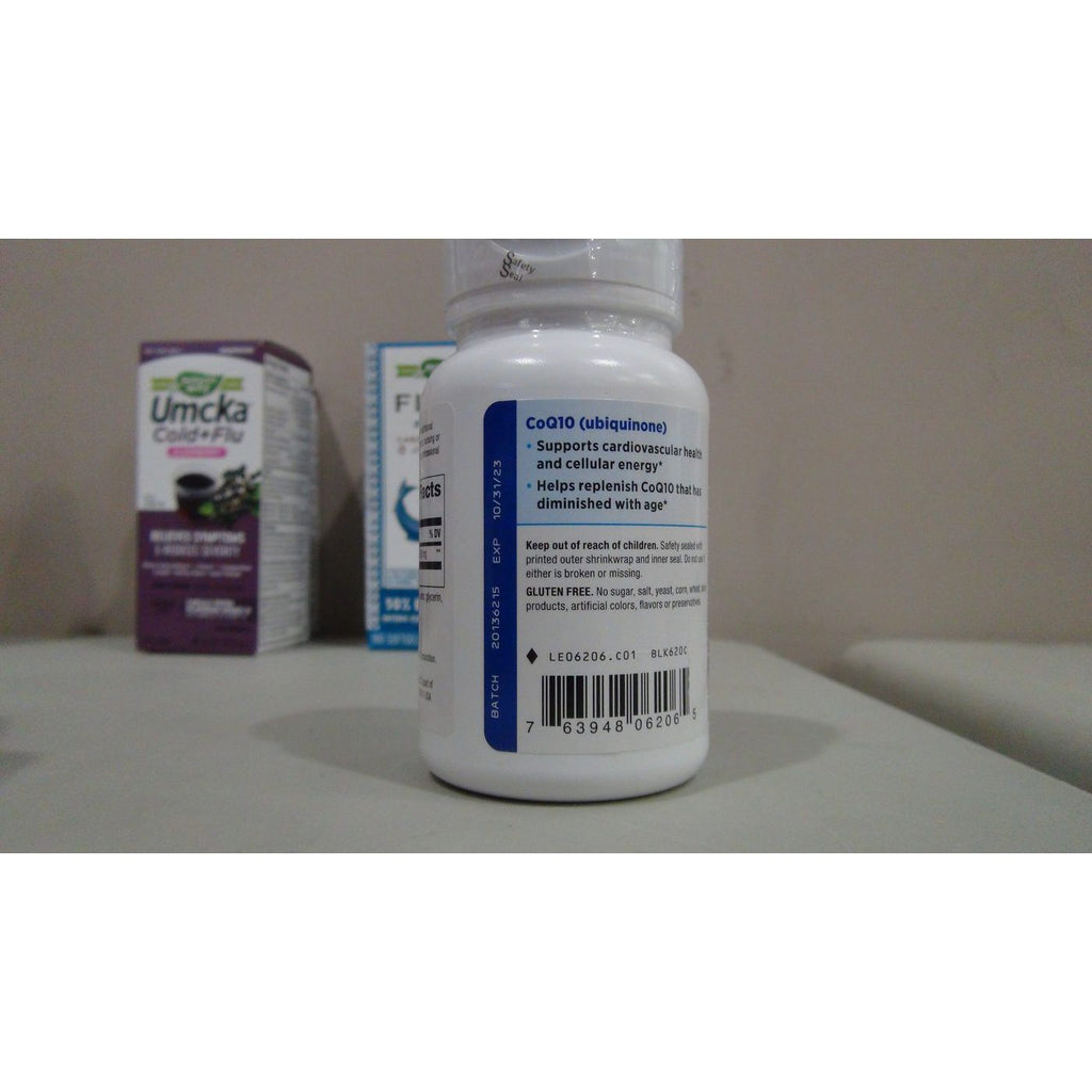 Nature's Way CoQ10 100 mg Ubiquinone - 120 Softgels