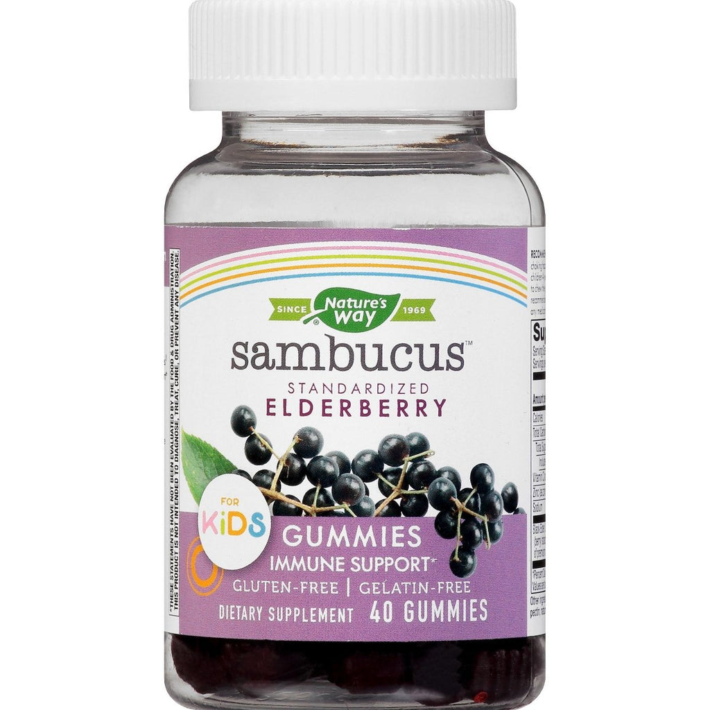 Nature's Way Sambucus Gummies for Kids, 40 Gummies