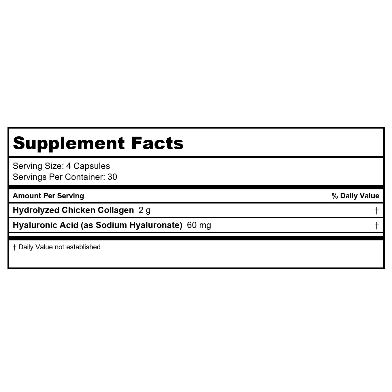 NeoCell Joint Complex with Collagen Type 2 and Hyaluronic Acid - 120 Capsules