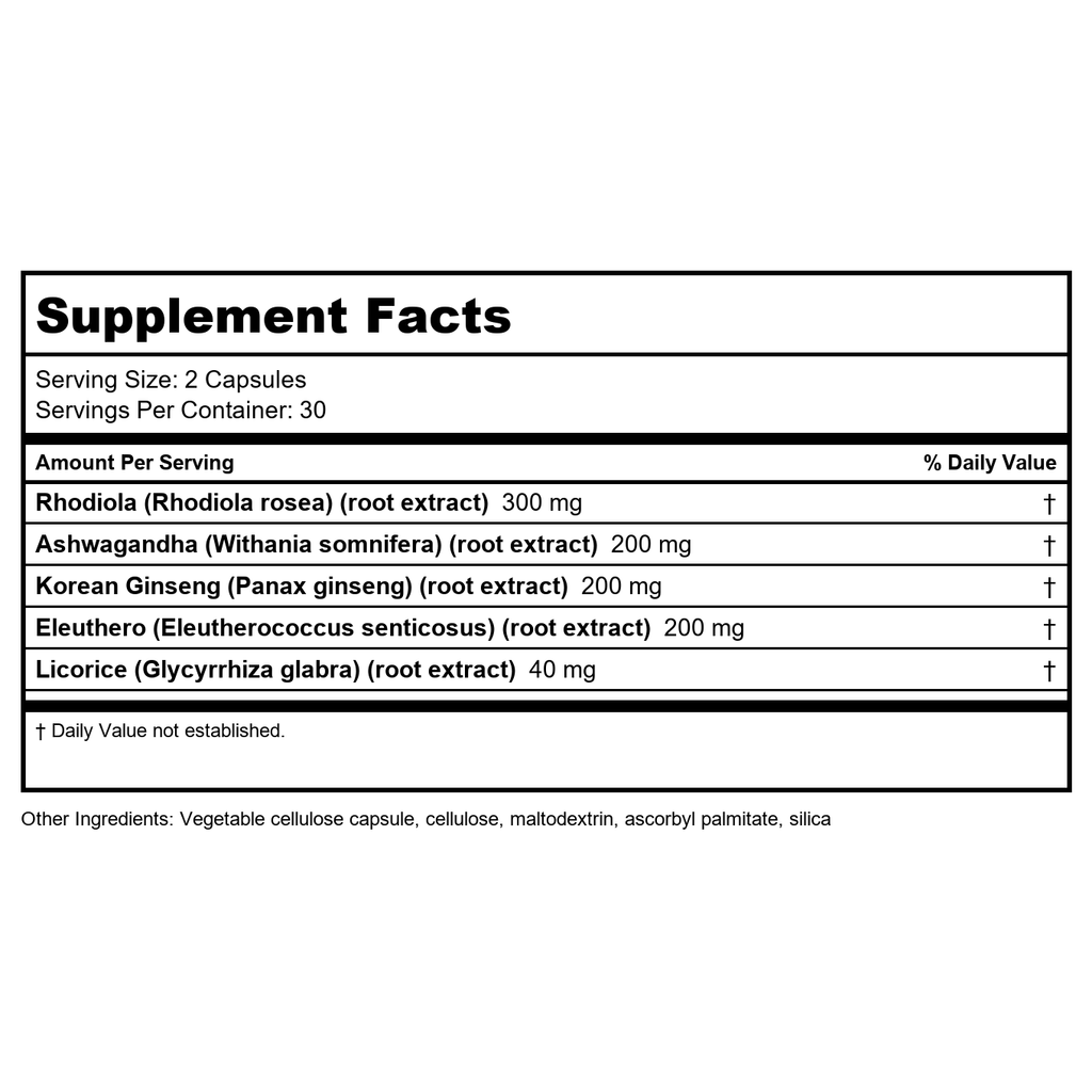 BioGenesis Nutraceuticals BioAdaptogen Ultra 60c