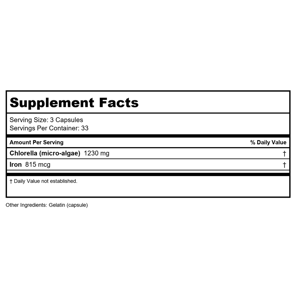 NATURE'S WAY Chlorella, 0.15 Pounds