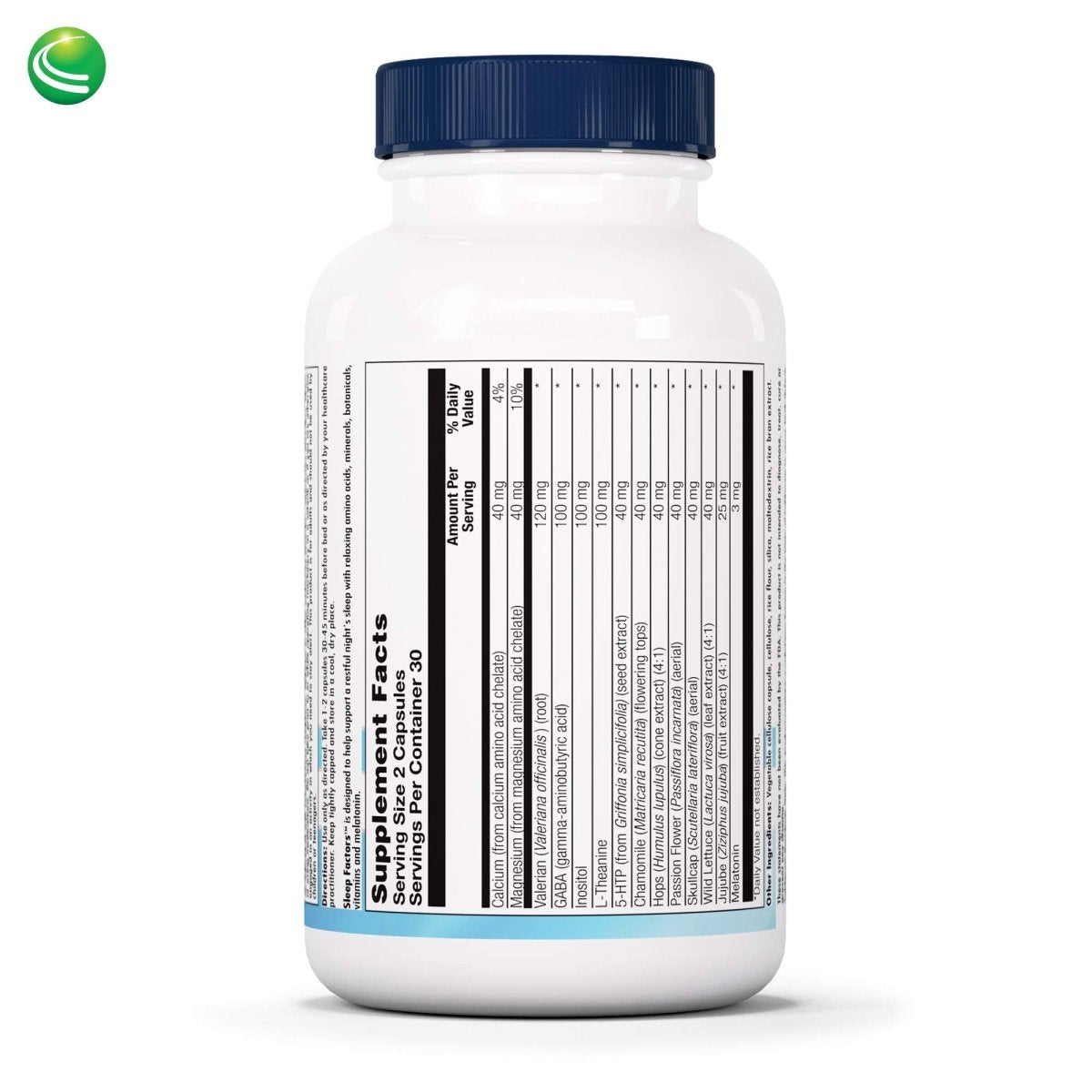 Nutra BioGenesis Sleep Factors, 60 Capsules