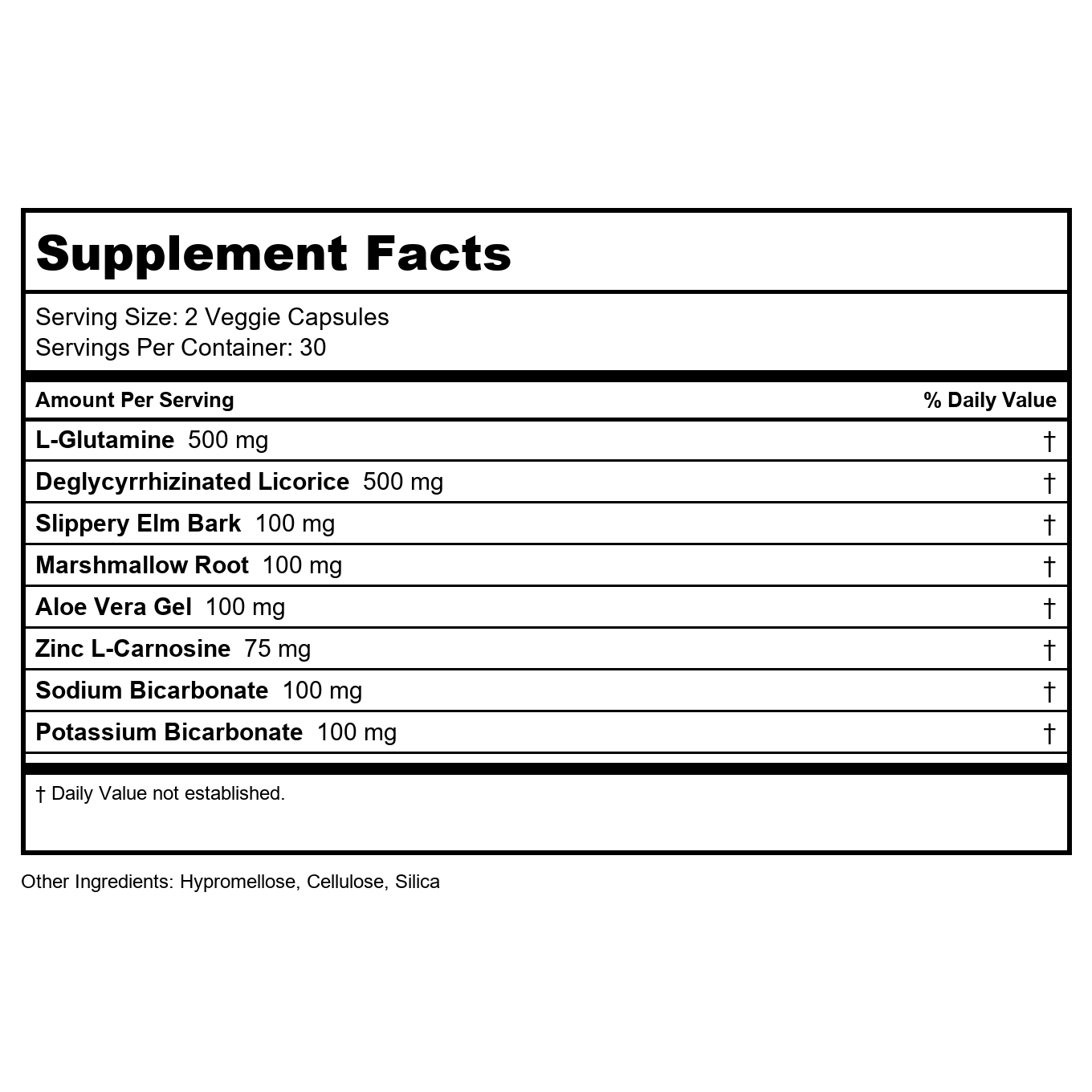 BioGenesis Nutraceuticals Gastric Repair Complex 60c
