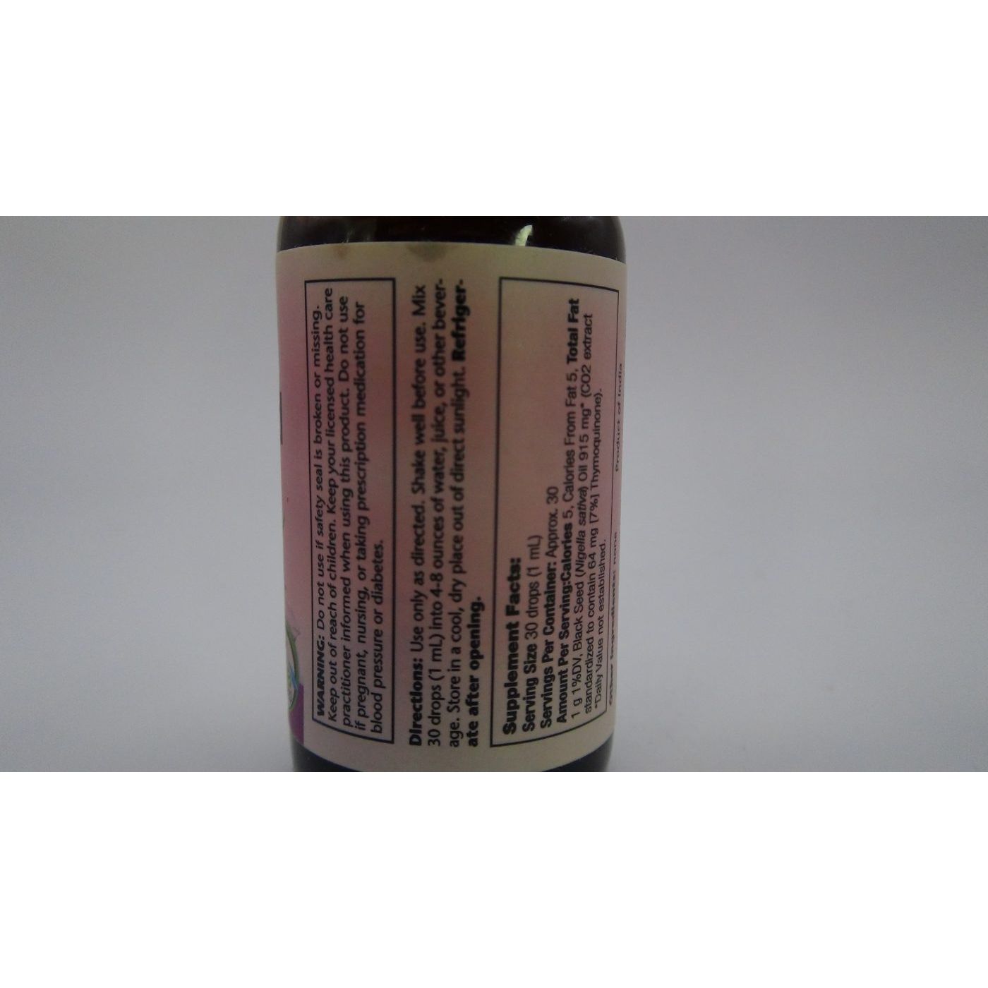 Black Seed 3% Thymoquinone Solaray 60 Vegan Softgel