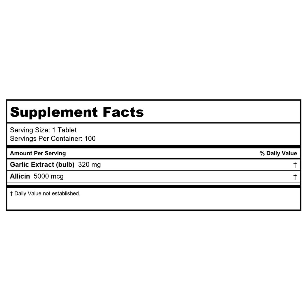 Nature's Way Garlinase Fresh, 100 Tablets
