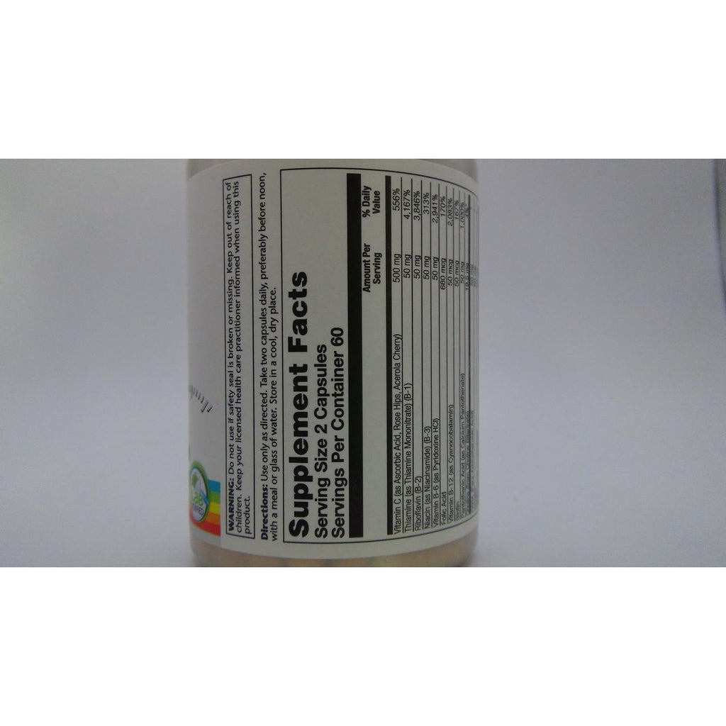 Solaray - Two-Stage Mega B-Stress, 60 capsules