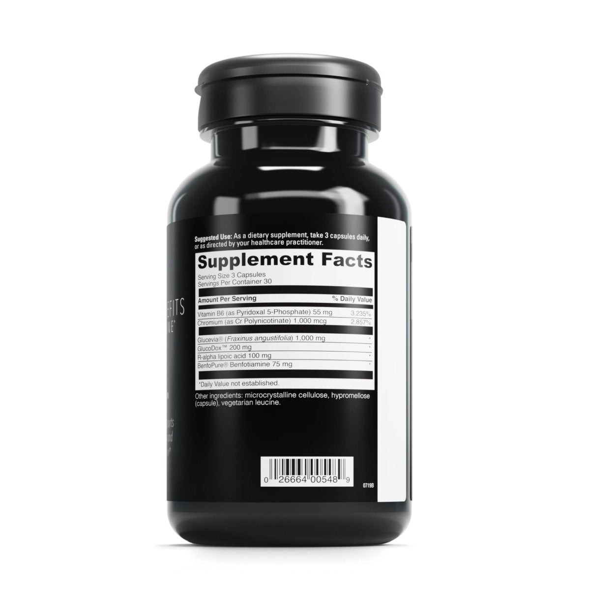 DaVinci Labs Gluco Benefits - Support Healthy Metabolism and Cellular Energy - 90 Vegetarian Capsules
