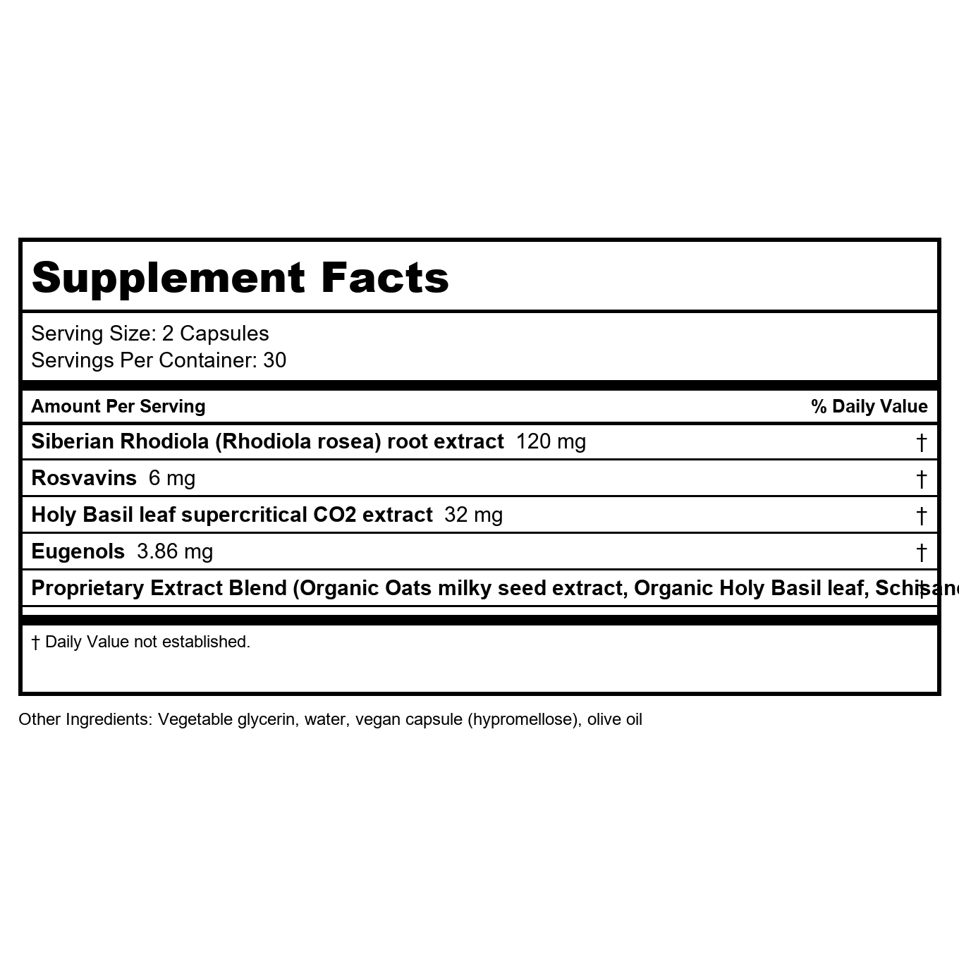 Gaia PRO Daytime HPA  - 120 Vegan Liquid Phyto-Capsules (60 Servings)
