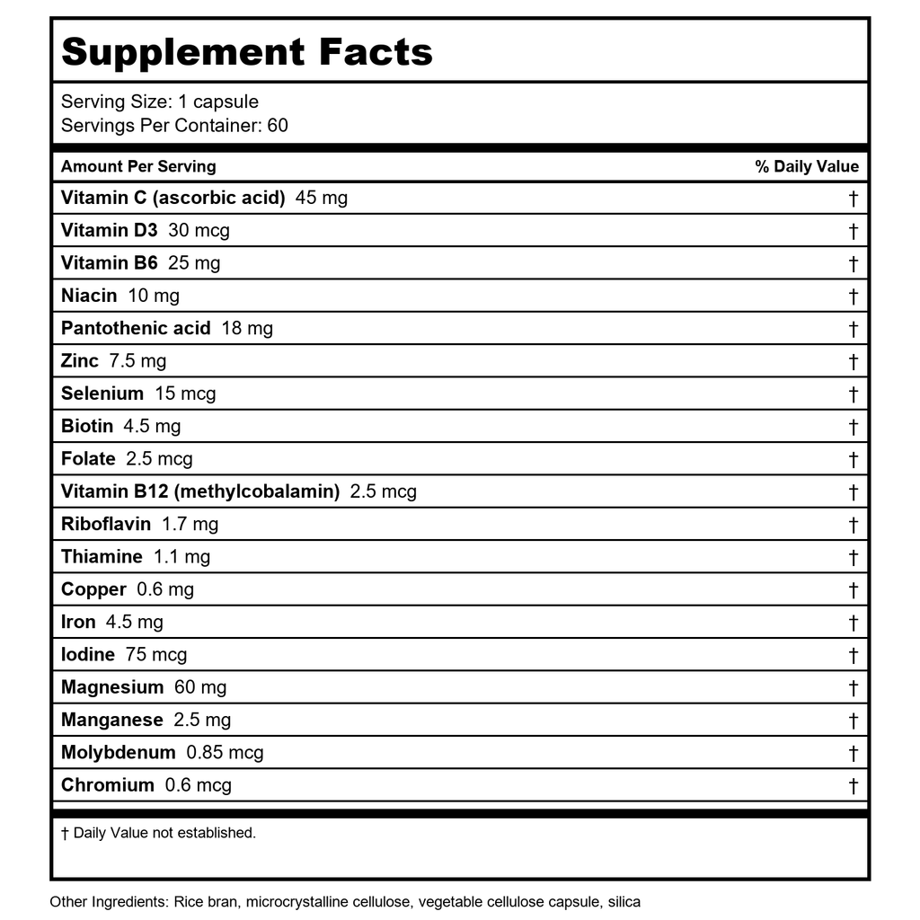 SOLARAY Liposomal Multivitamin for Men & Women, High Potency, Enhanced Absorption Vitamin C, Vitamin D, Biotin, Methyl B-12, Odor Neutral & Gentle Digestion, 30 Servings, 60 VegCaps
