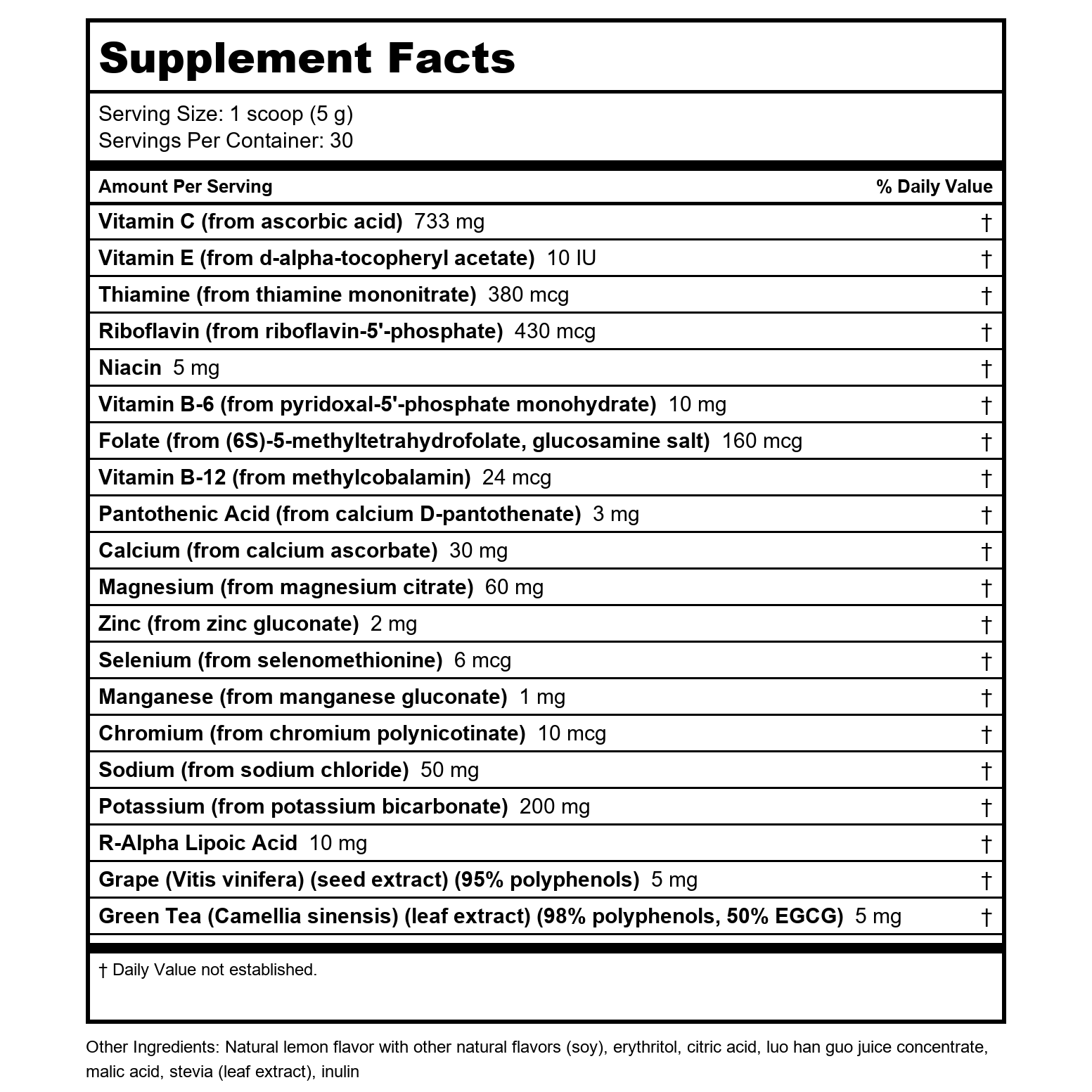 Nutra BioGenesis - Electrolyte Plus C - Delicious Electrolyte Powder with Trace Minerals, Vitamins & Herbal Antioxidants - Gluten Free - 154.2 g