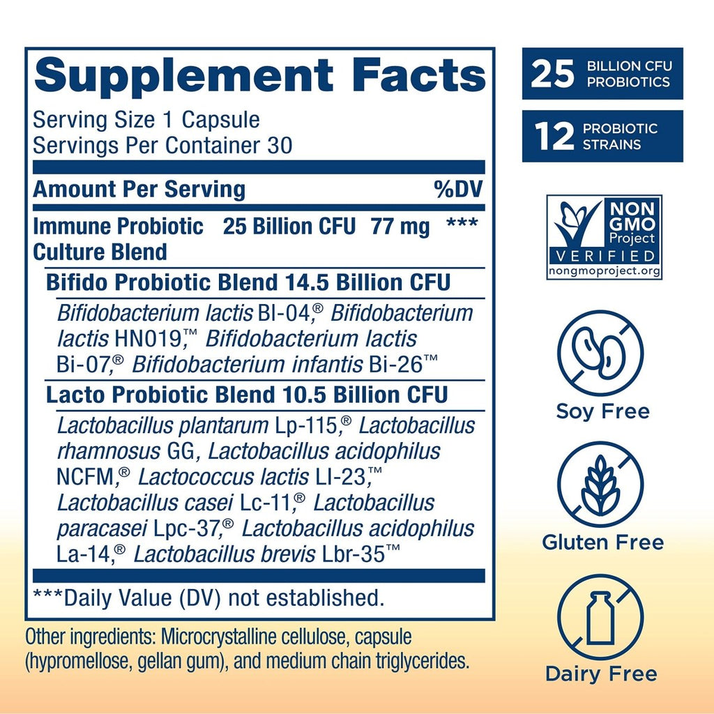 Renew LifeUF Immune Probiotic 25B, 30 ct