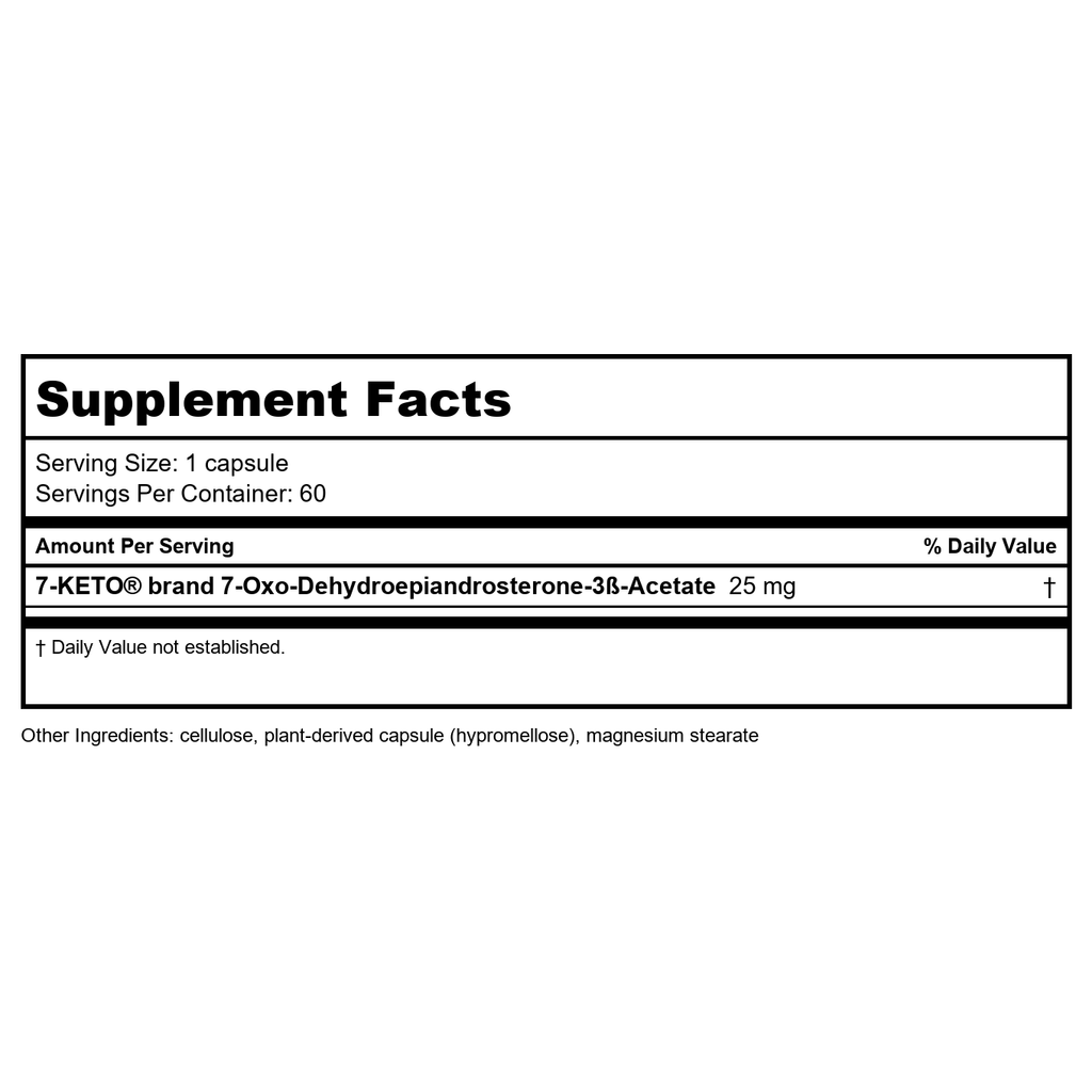 Nature's Way DHEA-25, Promotes Healthy Aging*, 25mg per serving, 60 Vegetarian Capsules