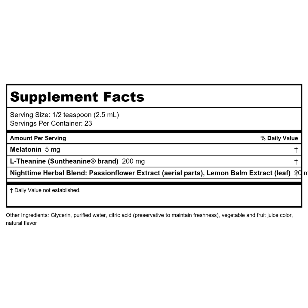 Nature's Way Sleep Tonight Melatonin Drops - 2 Oz, Cherry Flavor