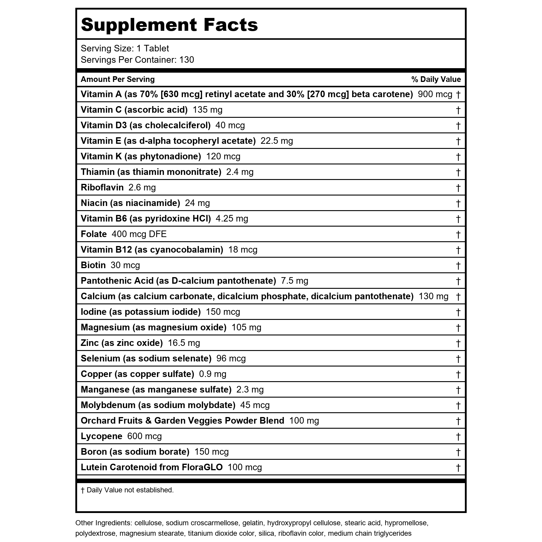 Nature's Way Alive! Complete Energy Multivitamin for Men, with High Potency B-Vitamins, Supports Cellular Energy*, 130 Tablets