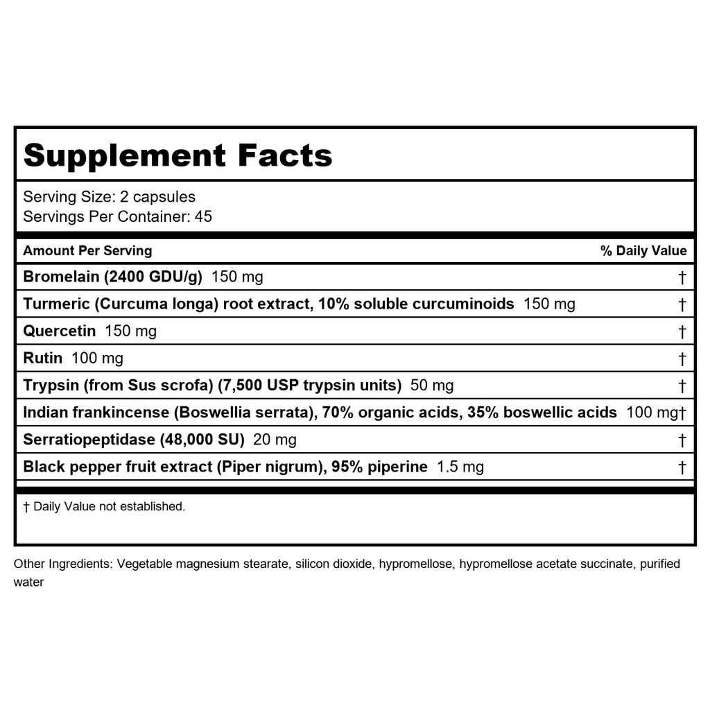 Nutritional Fundamentals for Health InflaCalm SAP 90 caps