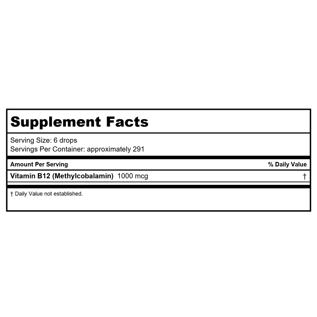 Nutritional Fundamentals for Health Liquid B12 SAP FH0056 NP