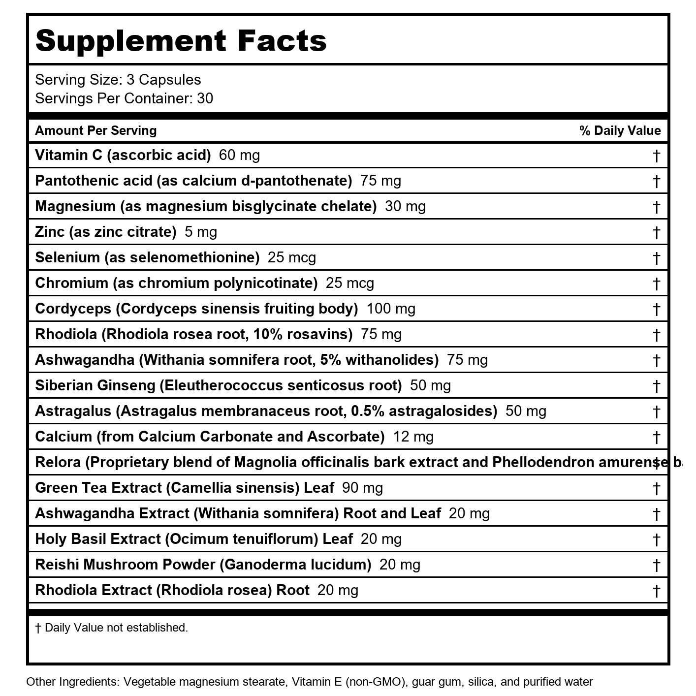 Adrenal Sap (Licorice-Free) 90 Capsules