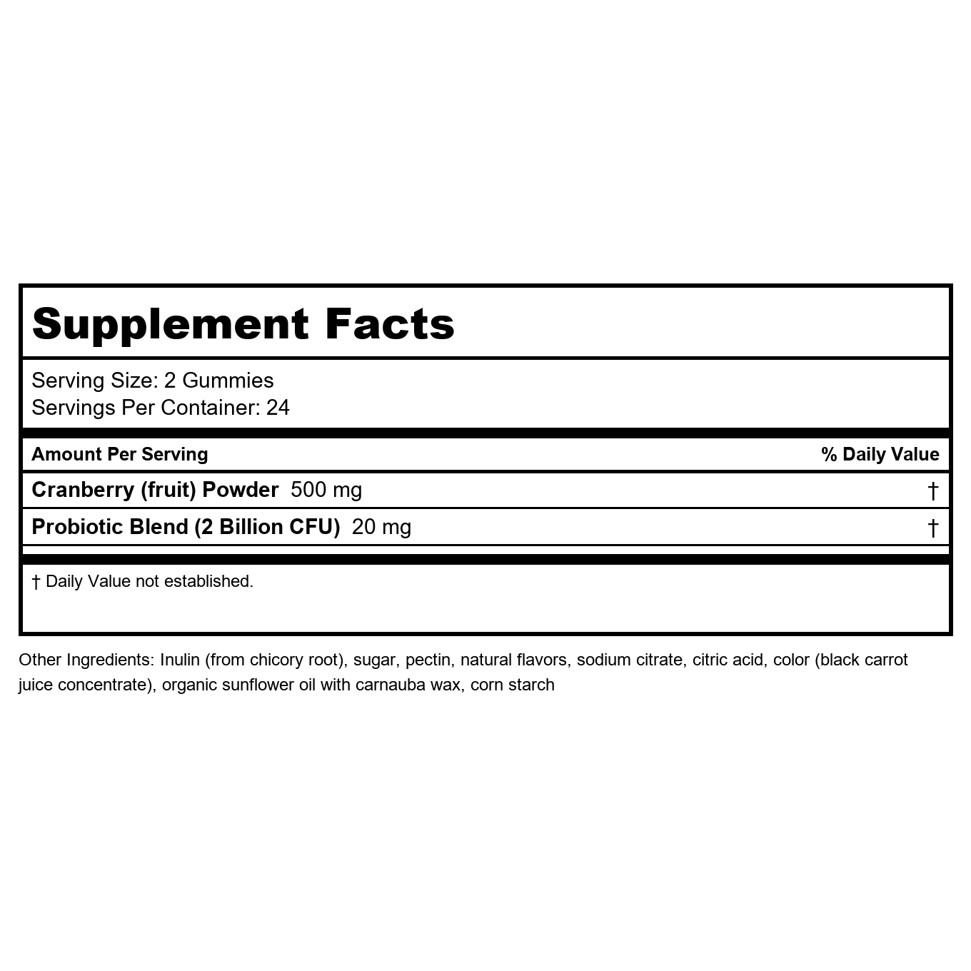 Renew Life Probiotics for Women - Support Urinary Tract Health, 2 Billion CFU, 48 Gummies