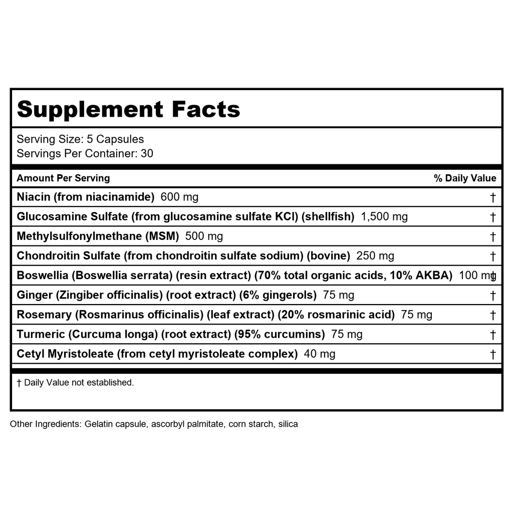 Nutra BioGenesis ArthroGenx 150 Capsules (38755)