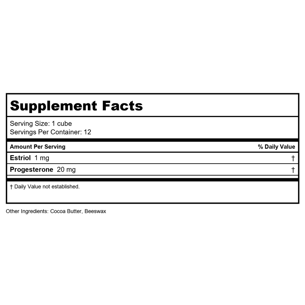 Bezwecken E.P. Ovals – 16 Oval Suppositories - Sold as 12 EP Cubes