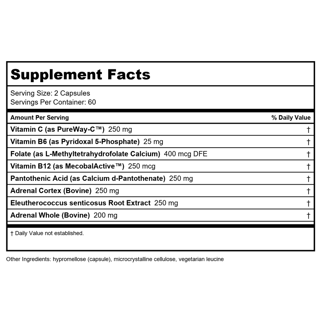 Davinci Adrenal Benefits 120 capsules