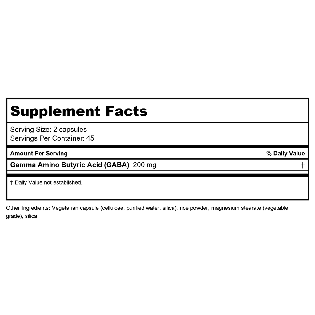 BioClinic Naturals GABA Pro Calming Effect 90 Vcaps