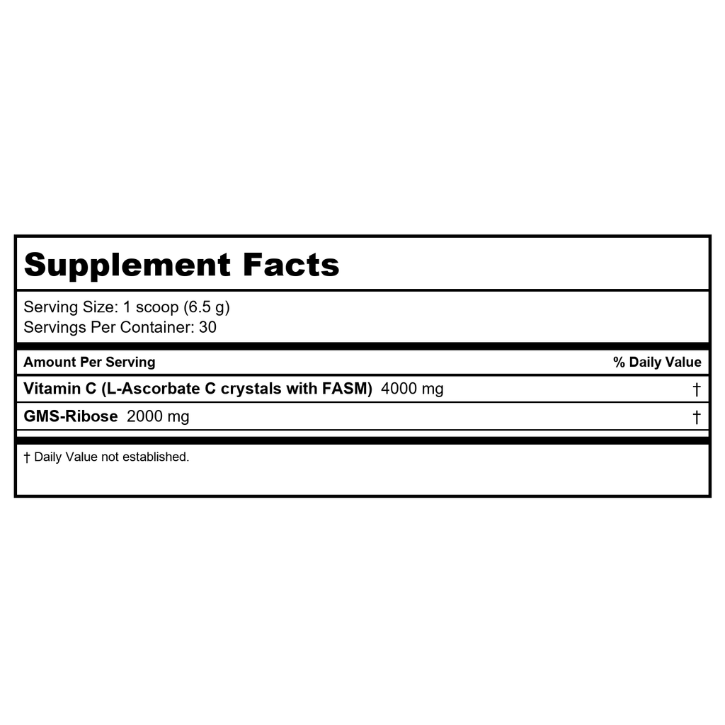 American Nutriceuticals Vitality C 200 grams