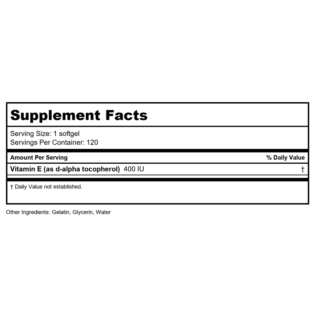 A.C. Grace Unique-E 180 Softgels