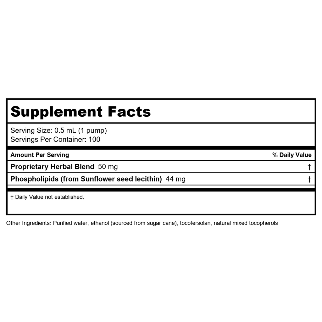 Bio-Botanical Research Biocidin LSF Remove Broad Spectrum Liposomal 1.7 fl oz